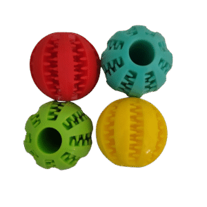 juguete interactivo, para poner comida. de goma