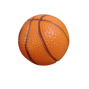 pelota de goma deporte con chifle 6,5cm (12u)