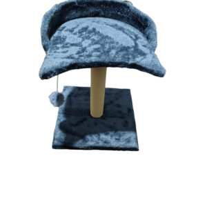 rascador cama con pelota colgante 30x30x40 cm