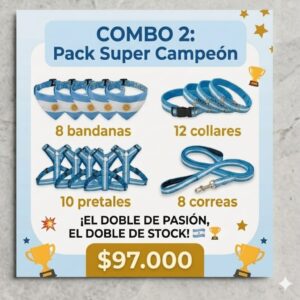pack 2 súper campeón selección